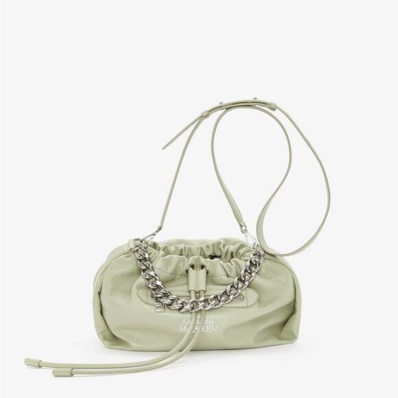 Alexander McQueen Green The Ball Bundle Small in Sage - Picture 1 of 9